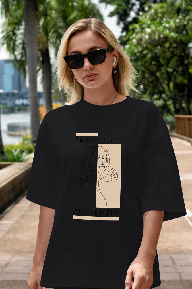 Oversized standard size T-shirt for women