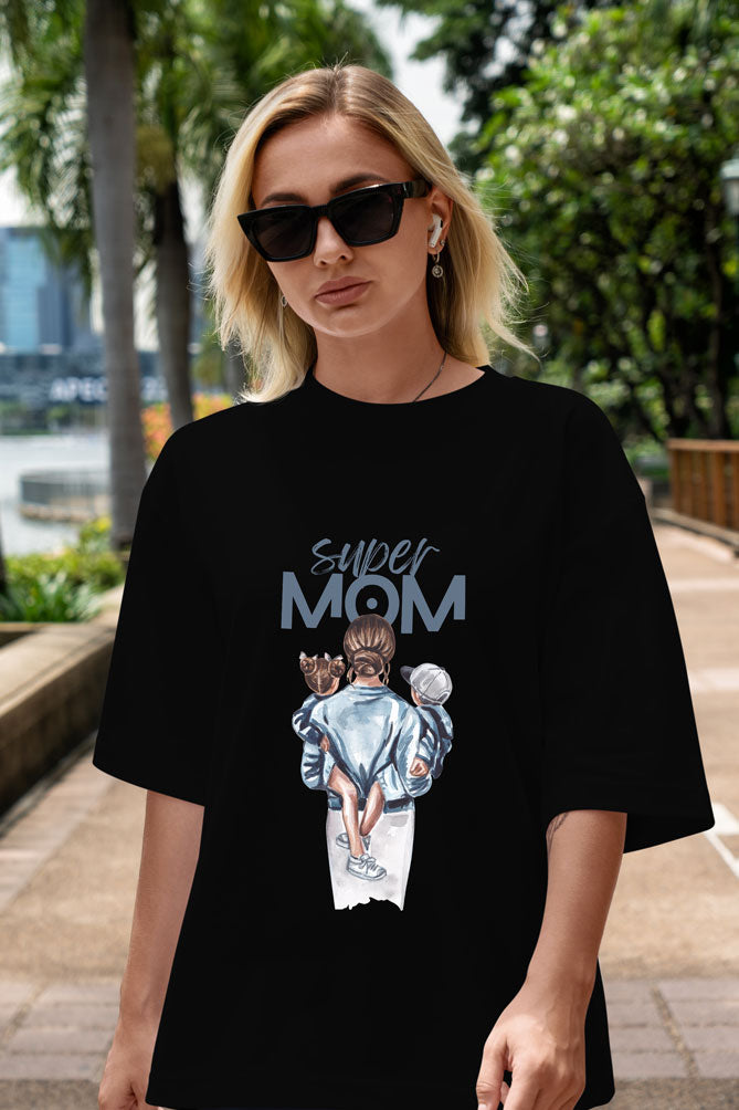 Super Mom Oversized T-shirt for Women