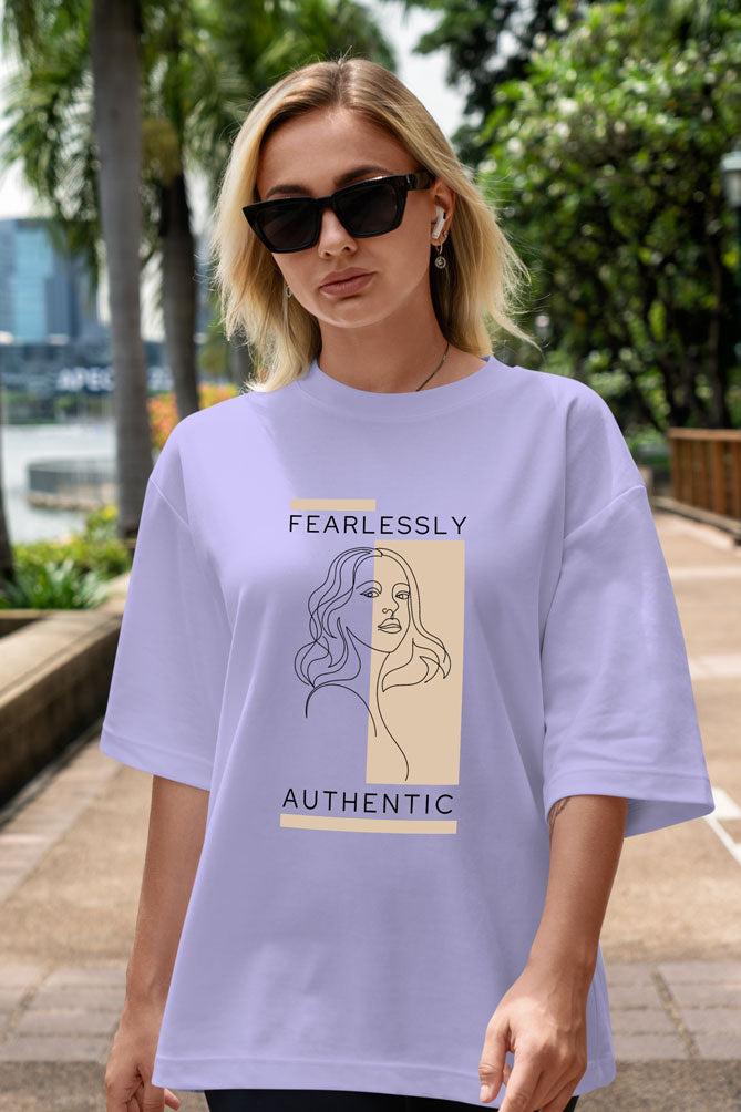 Oversized standard size T-shirt for women