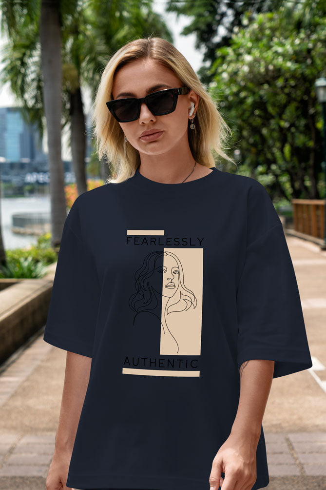 Oversized standard size T-shirt for women