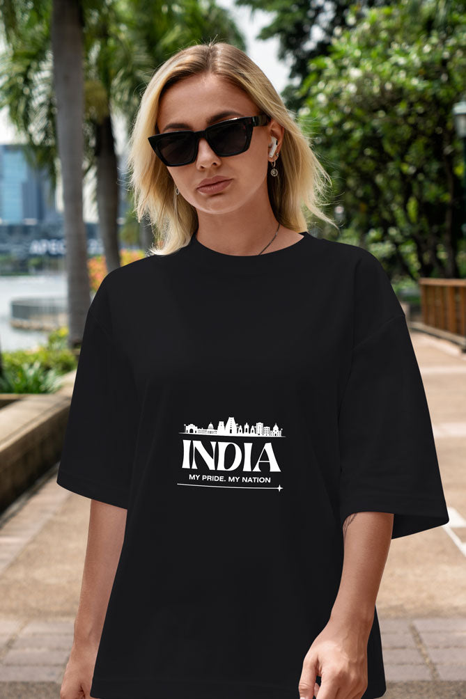 Oversized My Pride My Nation India T-shirt