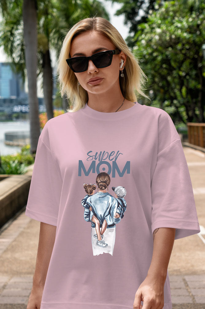 Super Mom Oversized T-shirt for Women