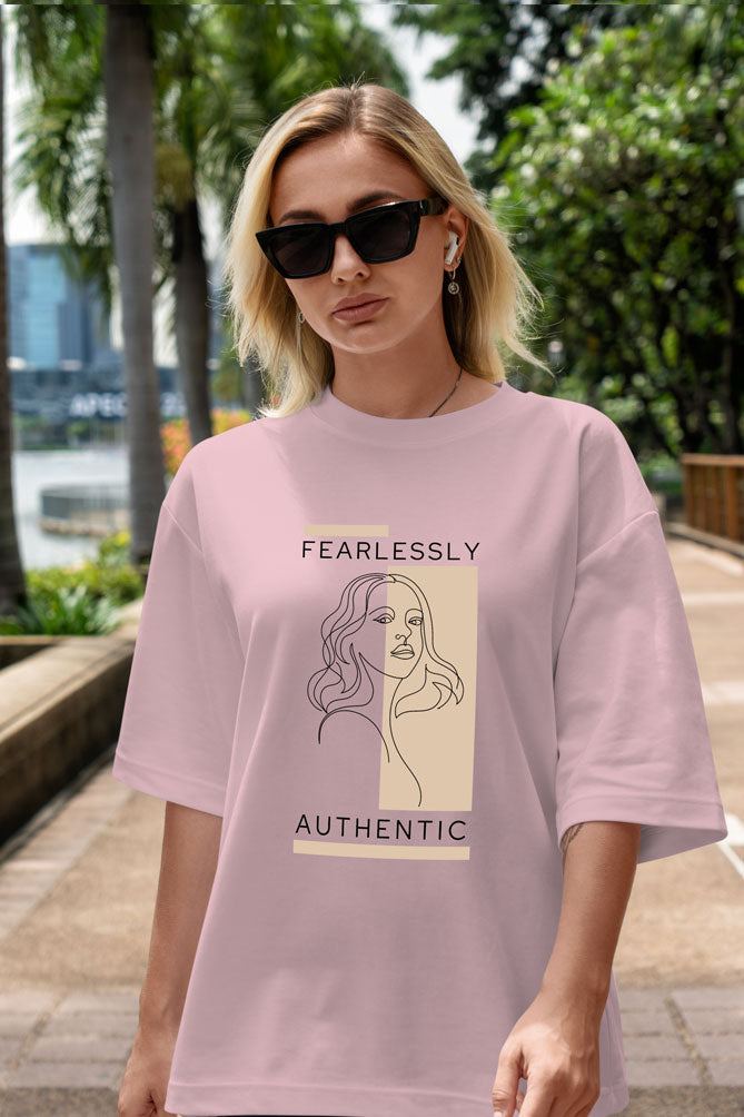 Oversized standard size T-shirt for women