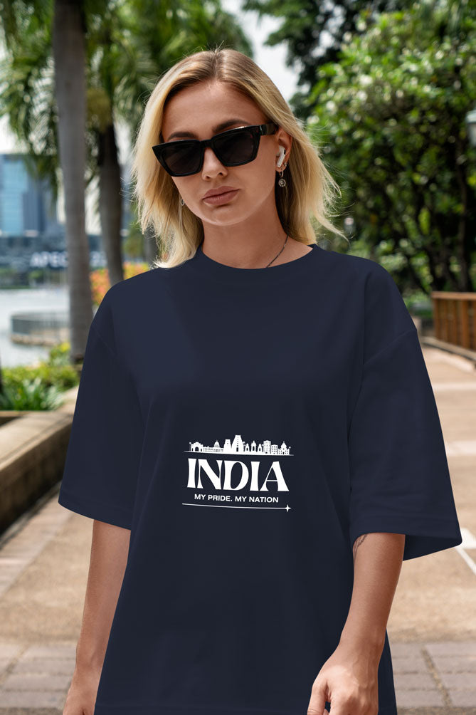 Oversized My Pride My Nation India T-shirt