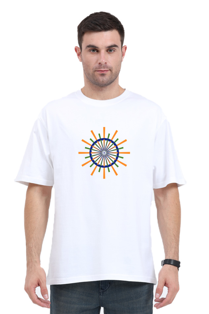 Unisex Oversized Independence Day T -shirt for Women and Men