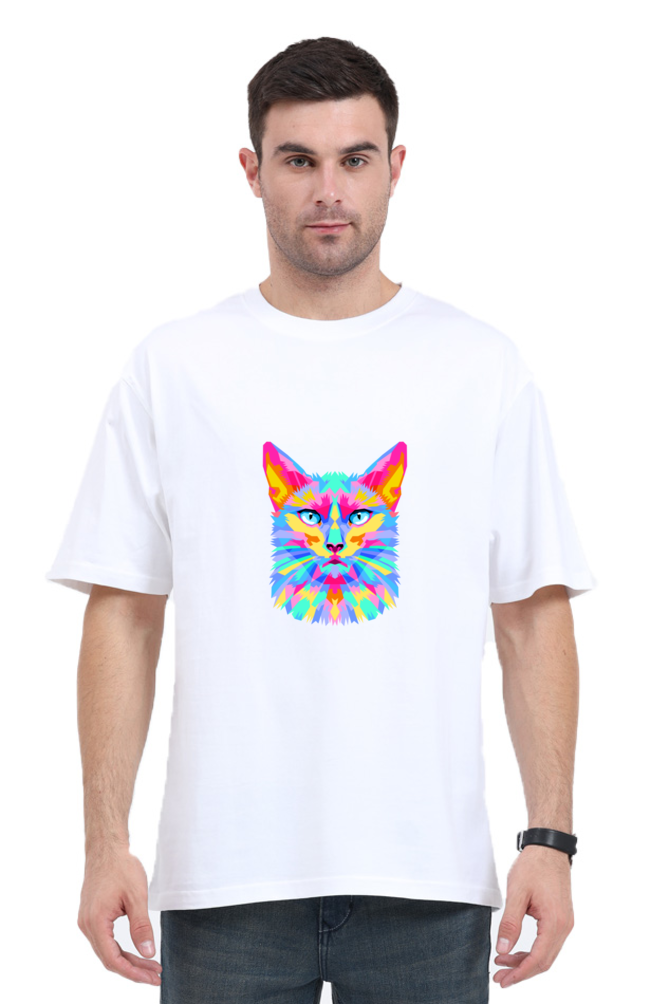 Oversized Cat Lover T-shirt