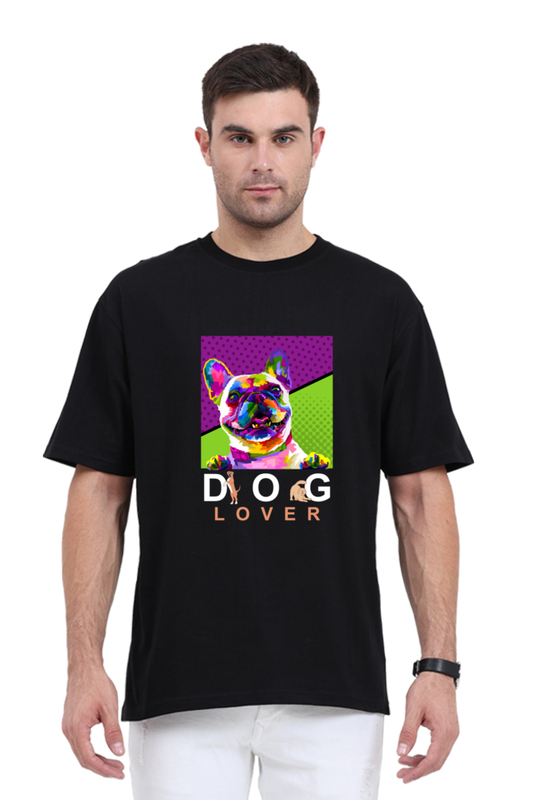 Men Oversized Dog Lover T-shirt | Top Oversized Shirt Brands for Men