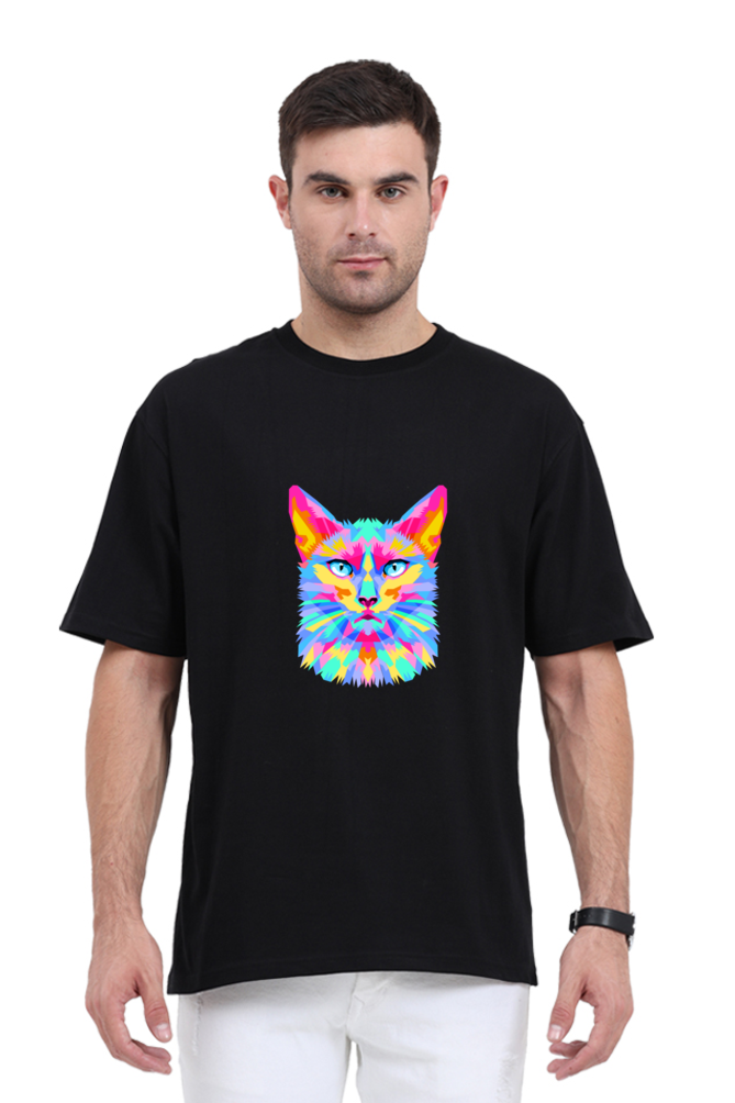 Oversized Cat Lover T-shirt