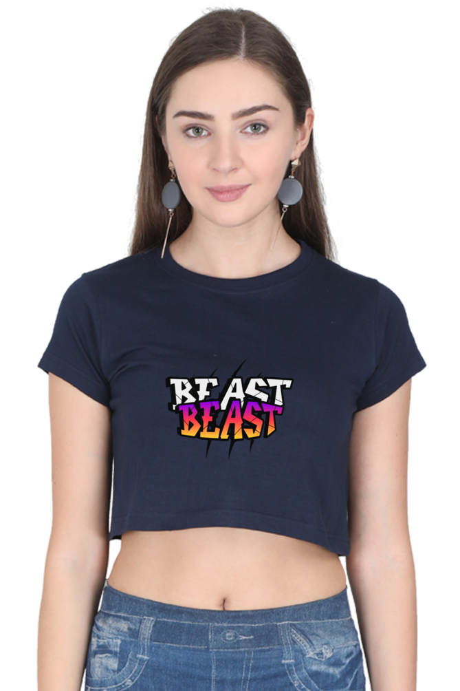 Beast Cool Crop Tops for Women