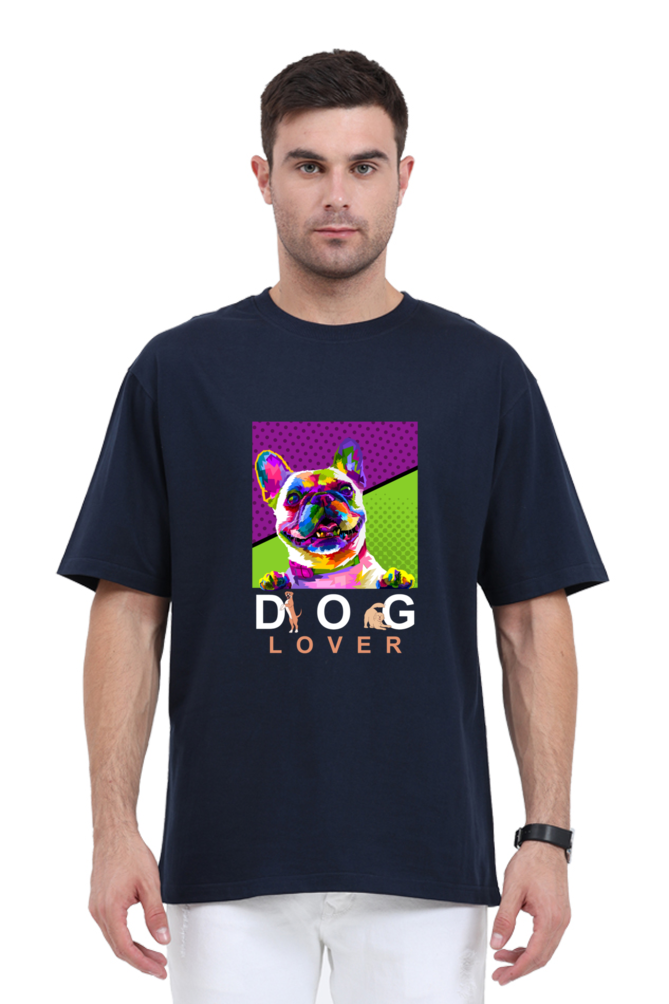 Men Oversized Dog Lover T-shirt | Top Oversized Shirt Brands for Men