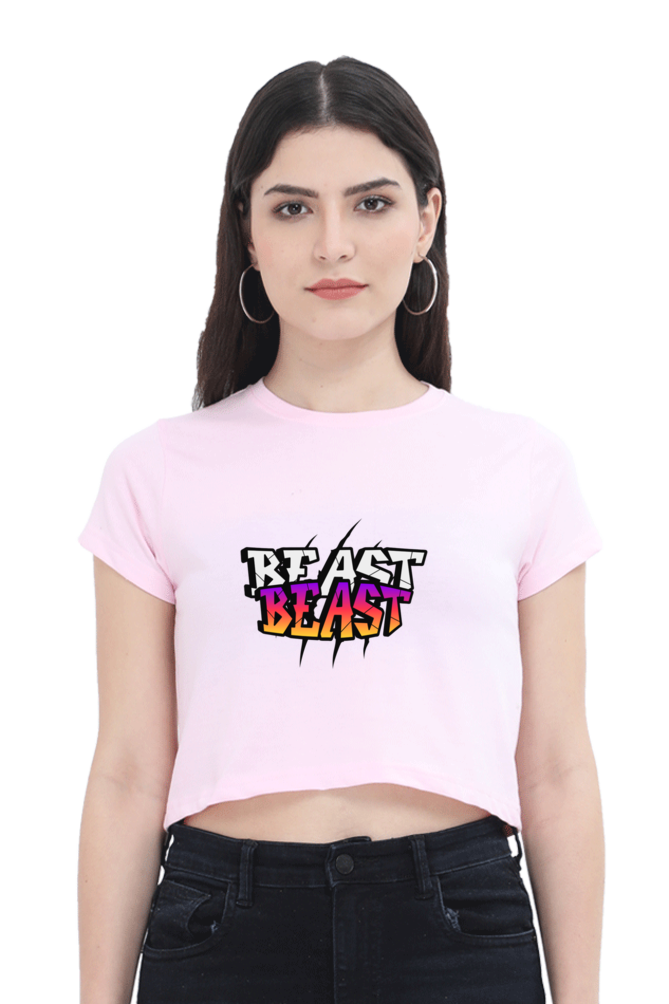 Beast Cool Crop Tops for Women