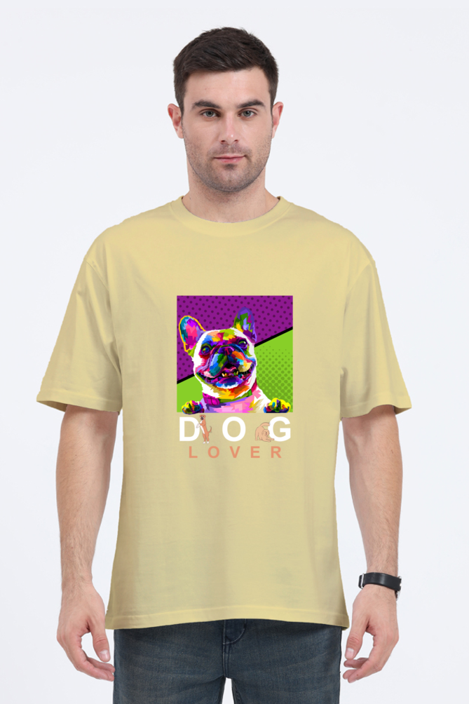 Men Oversized Dog Lover T-shirt | Top Oversized Shirt Brands for Men