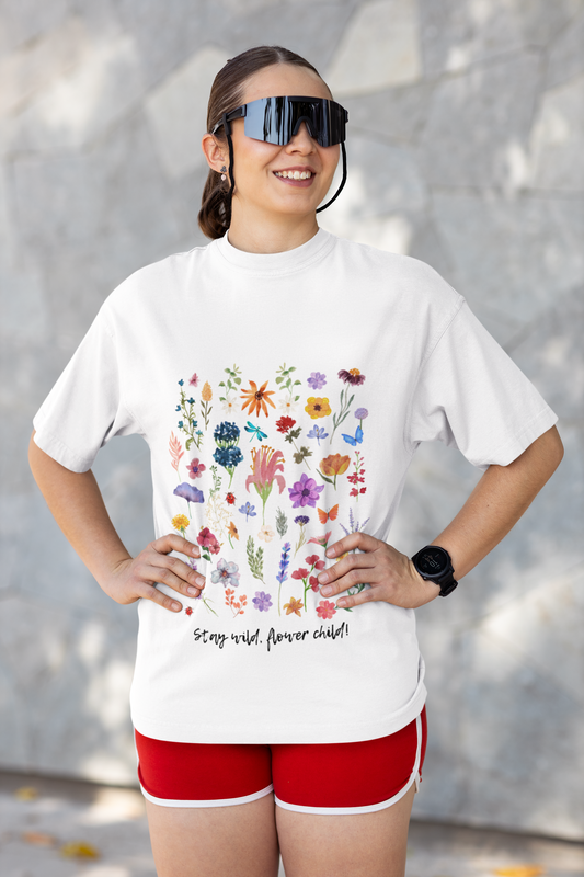 Botanical t-shirt | Cottage core | Cottagecore t-shirt | Floral t-shirt | Flower t-shirt